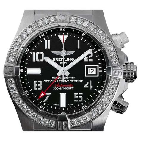 breitling 1884 a32390|breitling evolution diamond bezel.